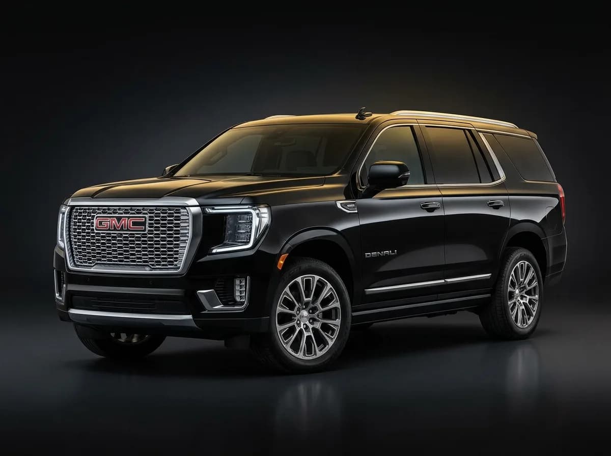 Black GMC Yukon Denali XL luxury SUV